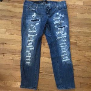 Destroyed Torrid Jeans